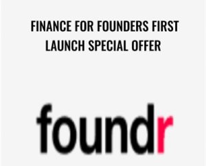 Finance for Founders First Launch Special Offer - Foundr