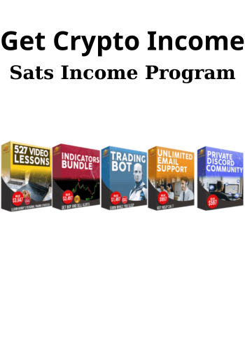 Sats Income Program By Get Crypto Income