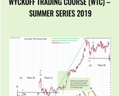 WYCKOFF TRADING COURSE (WTC) -Summer Series 2019 - WYCKOFFANALYTICS