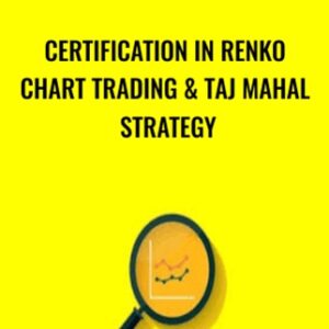Certification in Renko Chart Trading & Taj Mahal Strategy - Saad T. Hameed