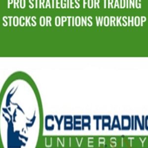 Pro Strategies for Trading Stocks or Options Workshop -  cyber trading university