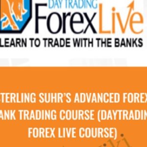 Advanced Forex Bank Trading Course (daytrading Forex Live Course) - Sterling Suhr’s