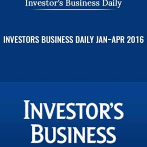 Investors Business Daily Jan ~ Apr 2016 - Anonymously