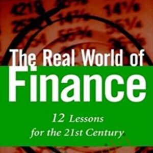 The Real World Of Finance - James Sagner