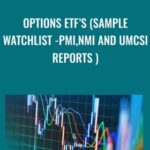 Cart Options Etfs Sample Watchlist pmi2Cnmi And Umcsi Reports - Forex library