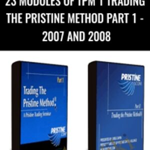 23 Modules of TPM 1 Trading The Pristine Method Part 1-2007 and 2008 - Paul Lange