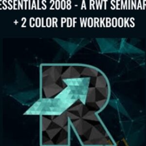 ESSENTIALS 2008-3 DVDs-A RWT Seminar + 2 Color PDF Workbooks - Random Walk Trading
