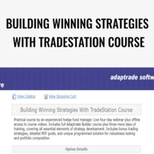 Building Winning Strategies With TradeStation - Softwarekey