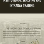 WIFXA Institutional Scalping and Intraday Trading - Forex library
